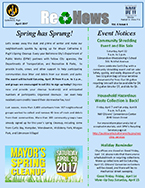 April Recycling Newsletter 2017 
